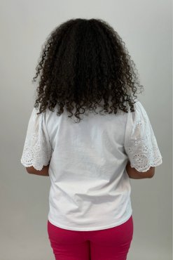 Syllan topp vit, S/M, Mix By Heart