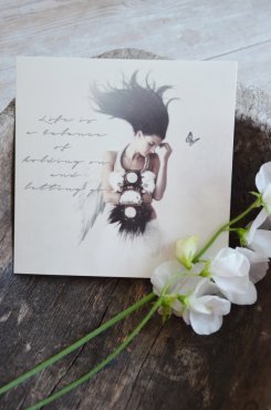 Tove Frank, kort, Wings with words