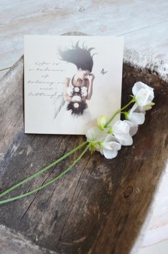 Tove Frank, kort, Wings with words