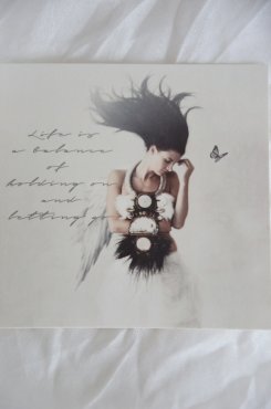 Tove Frank, kort, Wings with words