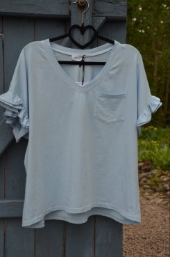 Topp "Lilian, ljusbl�, one size, Mix By Heart