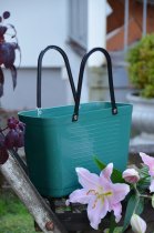Väska Hinza, Green Plastic, Mörkgrön, liten