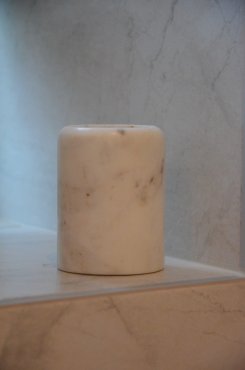 Tandborstmugg, marmor, Nordal